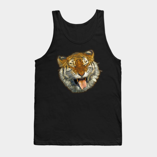 Yawn Tank Top by the Mad Artist